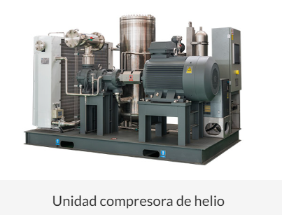 Unidad compresora de helio
